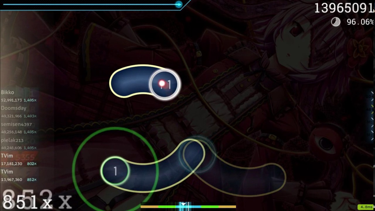 [osu!]senya - Kasoku Suru Koi wa Dare mo Tomerarenai [Lunatic]