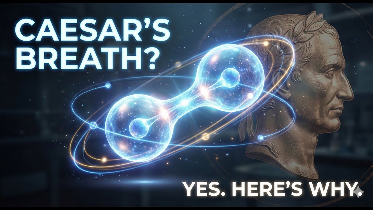 Caesar Math You’re Breathing Caesar’s Last Breath (The Math Is Wild) - YouTube