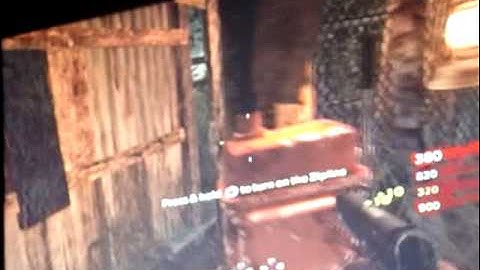 how to activate the zipline in call of duty waw nazi zombies shi no numa
