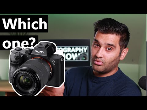 Sony a7R II vs  Sony a7R III vs  Sony a7R IV comparison