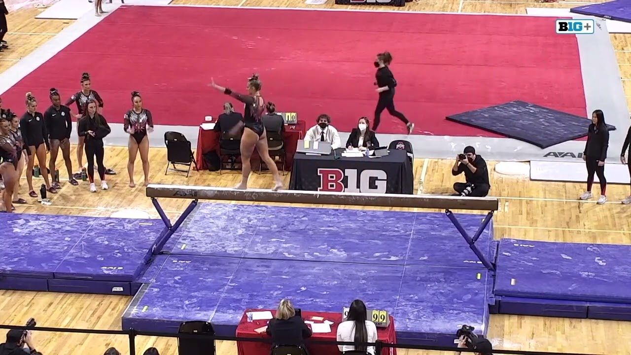 Stephanie Berger (Ohio State) 2022 Beam