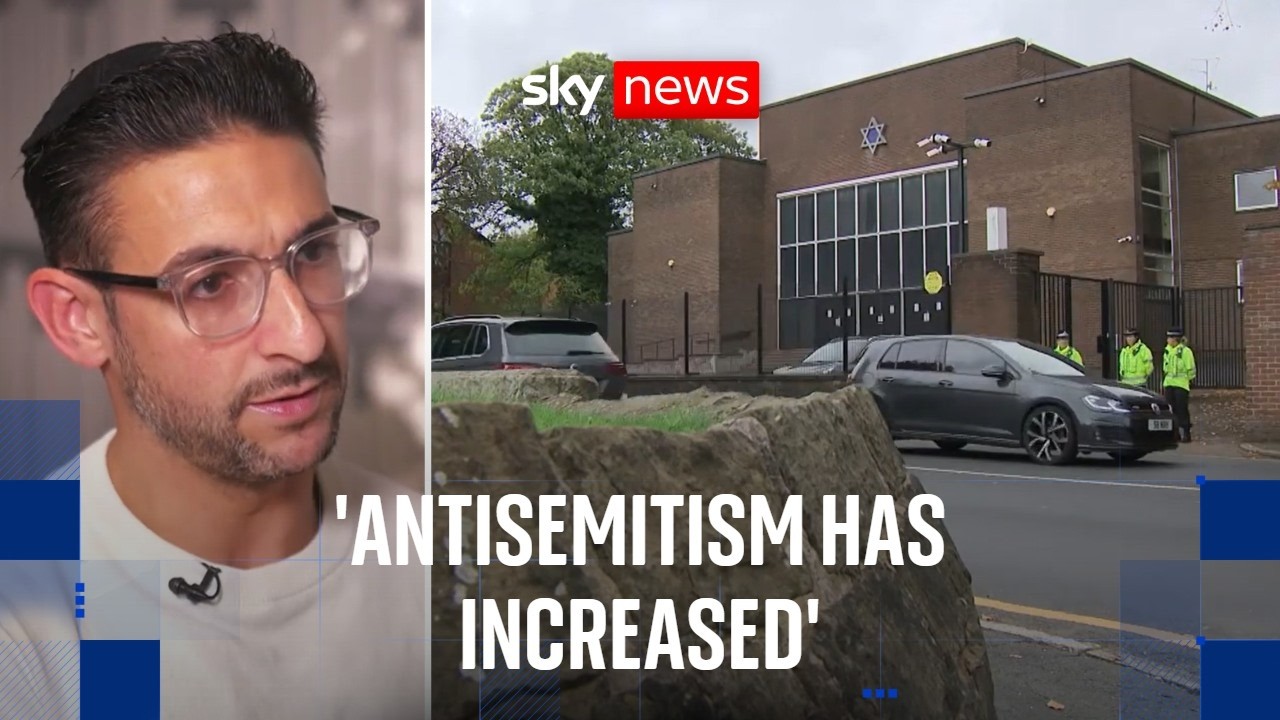 'I feel less safe': Manchester synagogue attack survivor speaks out