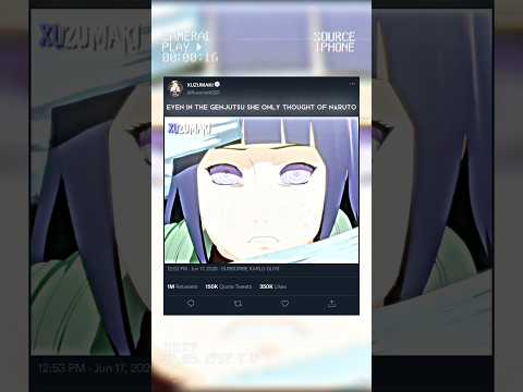 EVEN IN THE GENJUTSU ❤️‍🩹 SHE ONLY THOUGHT OF NARUTO ❤️‍🩹👀 #hinata #naruhina #naruto #tsukuyomi #fyp