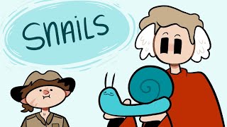 Grian helps the snails escape ore mountain [ Hermitcraft Animatic ]