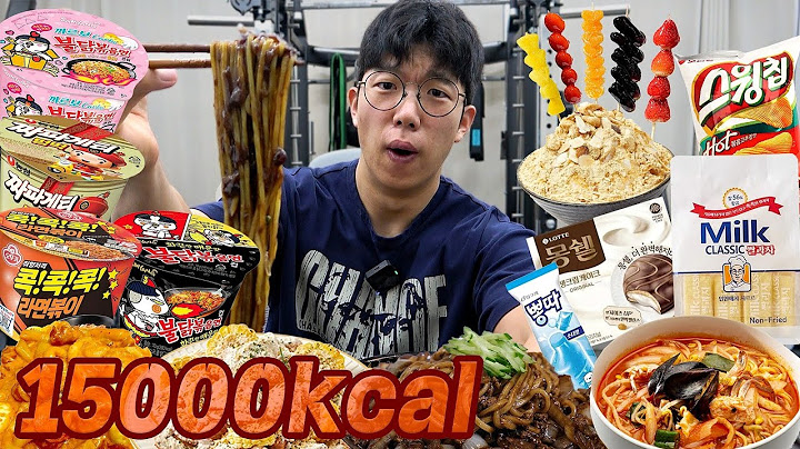 만칼로리는 이제 쉽다.. 하루만에 15000Kcal 먹어봤습니다 (15,000Kcal challenge)