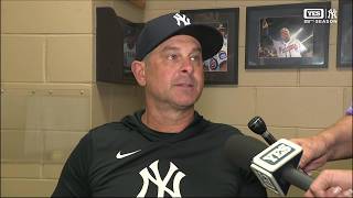 Rays के खिलाफ हार के बाद खराब बल्लेबाजी और दोहरे अंकों में स्ट्राइकआउट पर Aaron Boone screenshot 1