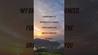 2 Corinthians 12:9 my grace is all you need #godrealization#youtubepublic@CoolItemsOfficial916