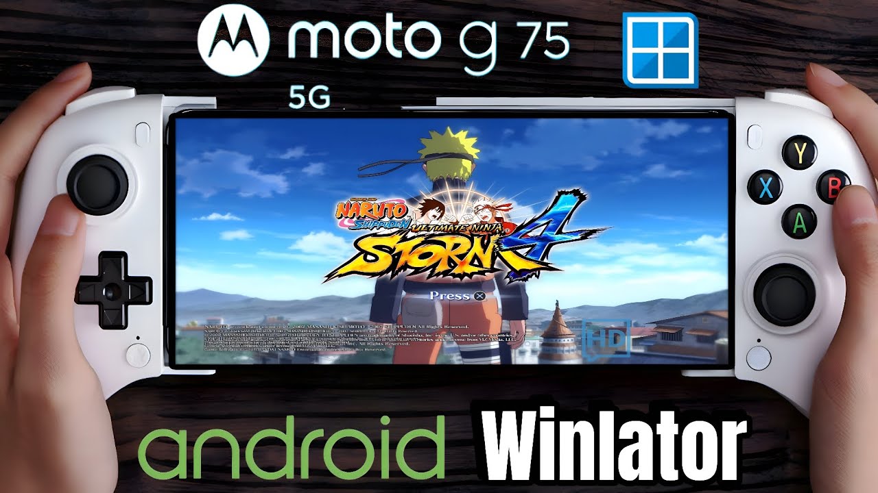 Naruto Shippuden Ultimate Ninja Storm 4 All DLC  en Android Winlator Snapdragon 6 gen 3