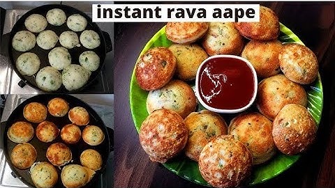 Evening Snacks Recipe । Rava Appe Recipe । साउथ इंडियन नाश्ता । Appam Recipe No Soda No BakingPowder