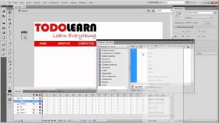 Create full web site in 4 minute -- flash cs5 2 0