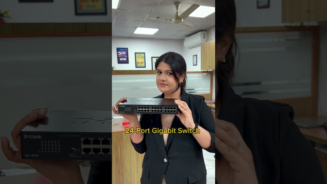 😱You Won't Believe The POWER Of Dlink 24 Port Gigabit Switch 