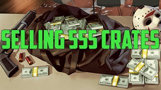 Selling 555 Crates (GTA 5 SOLO Double Money) (28,691,262) (Part 1)