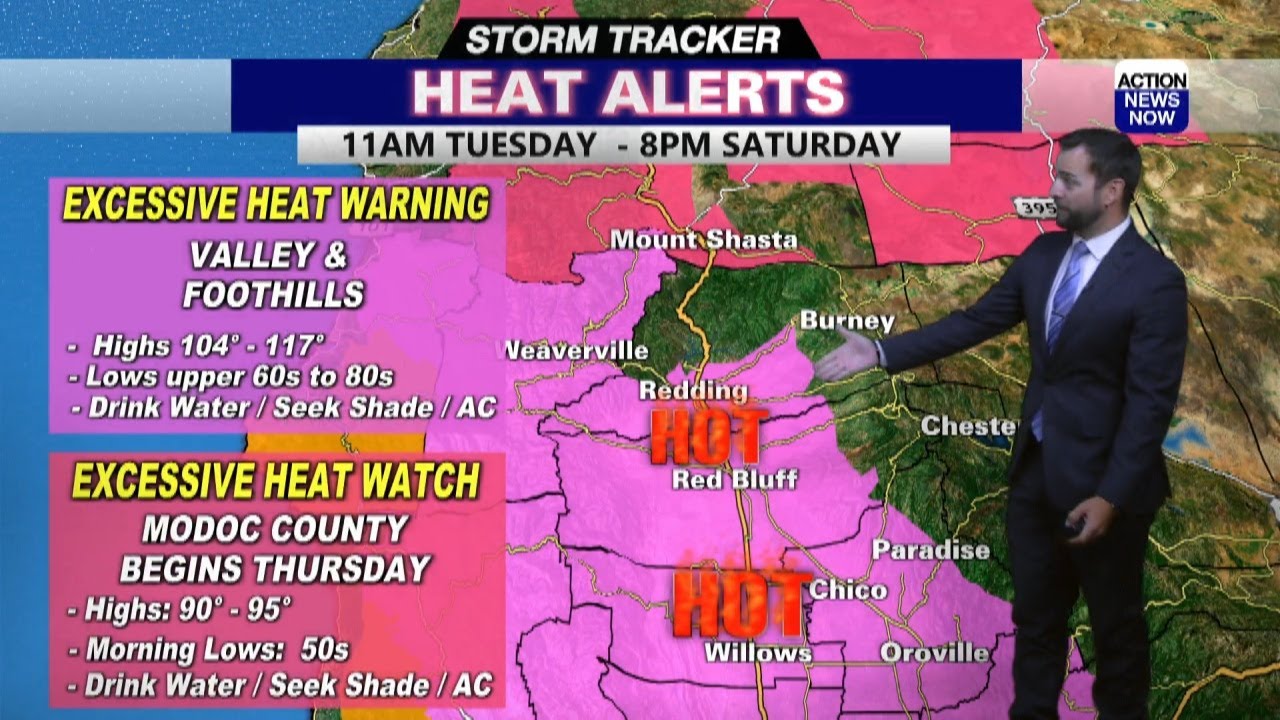 Storm Tracker Forecast: Dangerous heat & elevated fire danger ahead ...