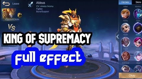 Aldous M1 Script 100% anti banned Full effect