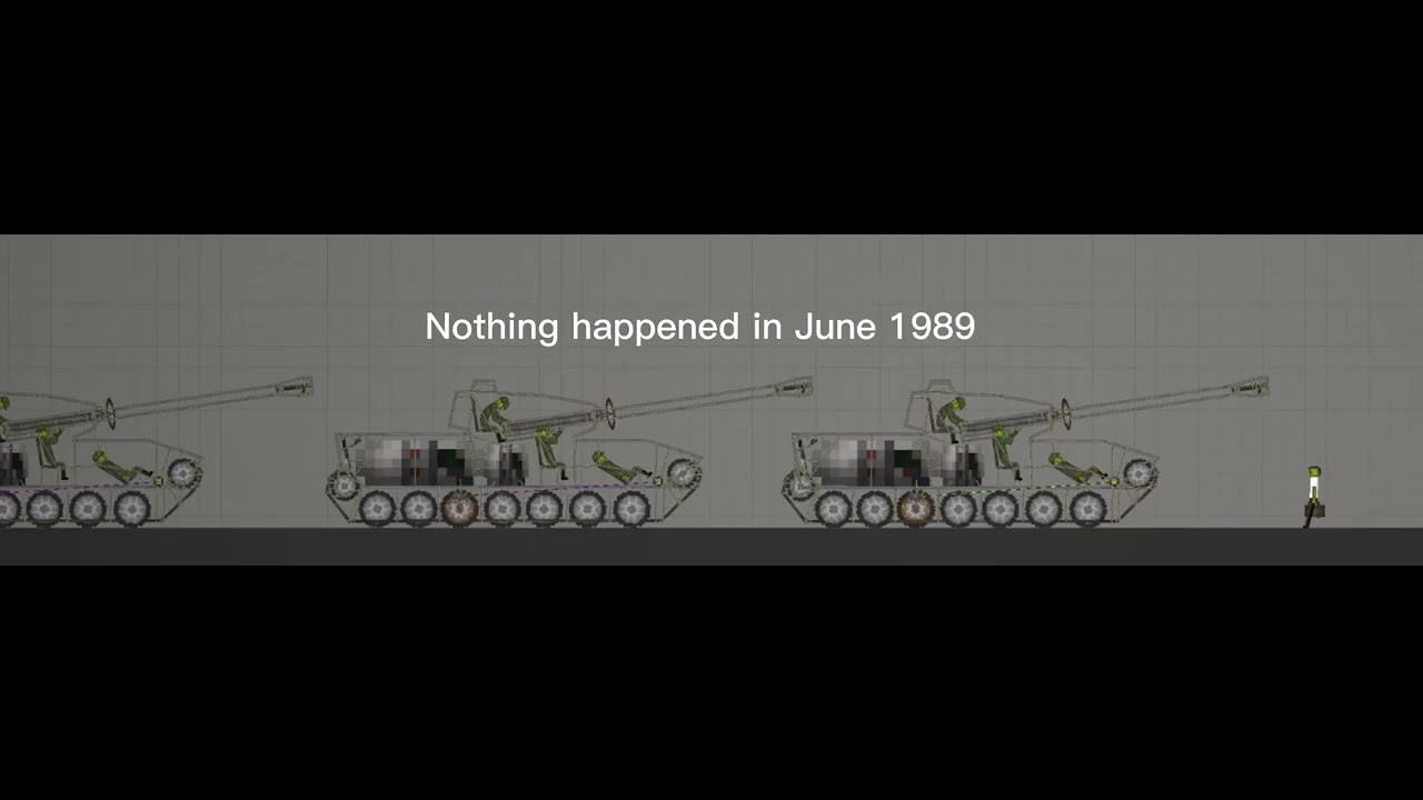 Nothing happened in June 1989