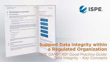 GAMP® RDI Good Practice Guide: Data Integrity – Key Concepts