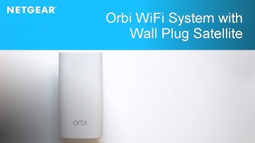 Orbi WiFi System with Wall Plug Satellite | NETGEAR