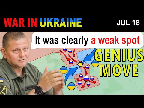 18 Jul: Checkmate. Ukrainians Encircle the Main Russian Strike Force | War in Ukraine Explained