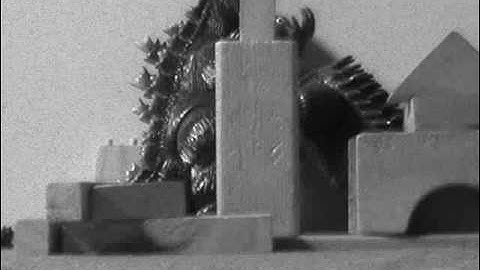 Godzilla Raids Again in Stop Motion Trailer 3