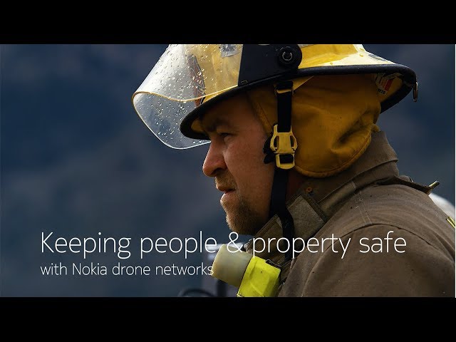 Watch Keeping people & property safe with Nokia drone networks on YouTube.