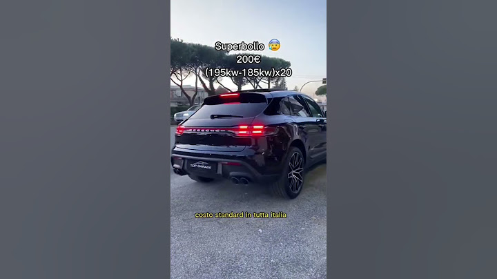 Compreresti mai una macan in🇮🇹    #shorts #shortsitalia #costi #porsche #macan #recensione #bollo