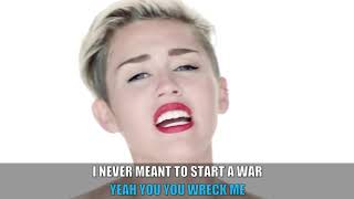 Wrecking Ball - Miley Cyrus (Karaoke)