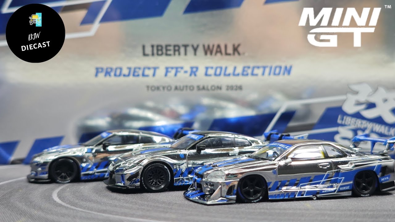 Mini GT Liberty Walk Project FF-R Collection Tokyo Auto Salon 2026