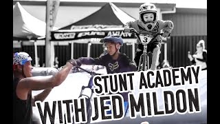 Bmxracer Rides Bmx With Jed Mildons Air Stunt Academy