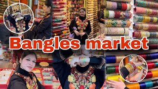 Bangles market ￼in connaught Place | viral shop | shopping | Nassu Vlog #banglesmarket 