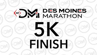 IMT Des Moines Marathon 5K, HM, and 1 Mile 2025 - Finish Line