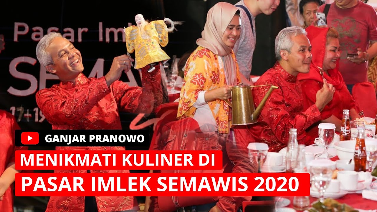 Sajian Tuk Panjang Hingga Wayang Potehi di Pasar Imlek Semawis Semarang