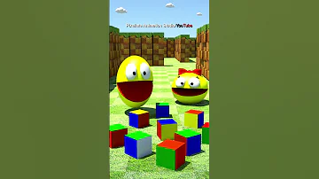 When I Play Whit Colorful Cubes Pacman Shorts Hydemagician SurpriseLand 