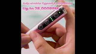 MelodySusie 2021 New Arrival! Atena Cordless Rechargeable Nail Drill