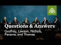 Questions & Answers with Godfrey, Lawson, Nichols, Parsons, and Thomas