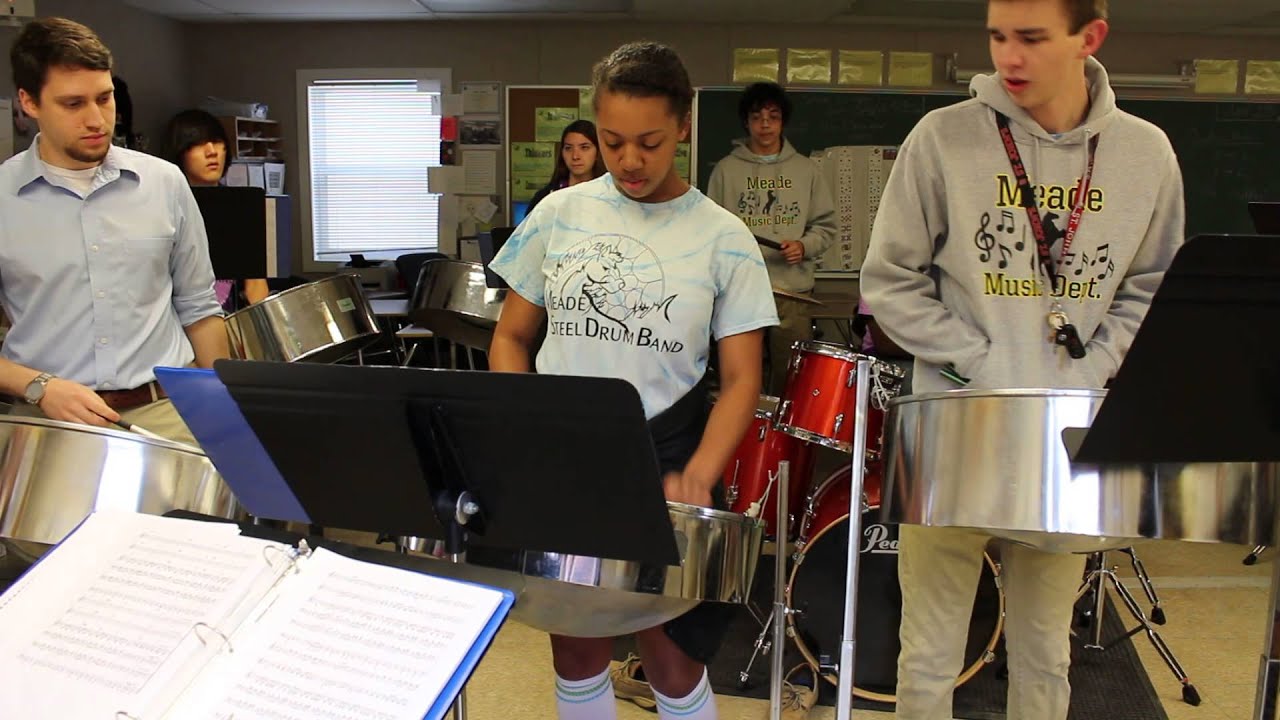 Jammin' (Bob Marley Cover) Meade High Steel Drum Band YouTube