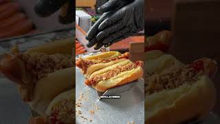 Trying the Viral New York City Swedish Hot Dog cart!
