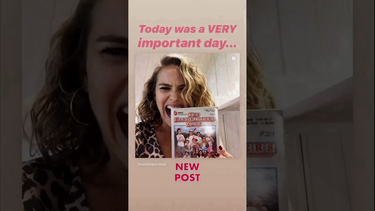 Natalie Portman Stories, November 19, 2019