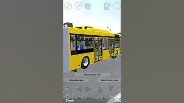 Маз 215 выезжает с остановки на маршрут#bus_in_pbsu