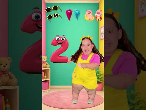 Vamos aprender sobre o NÚMERO 2 👾👾- Maria Clara MC Divertida #educaçãoinfantil #infantil