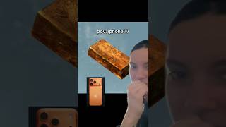 iphone couleur lingot Dwemer #skyrim #iphone17 #drole #elderscrollsskyrim #orange