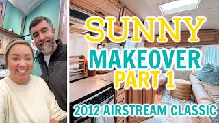 2012 AIRSTREAM CLASSIC RENOVATIONS | THE START OF OUR AIRSTREAM MAKEOVER | PART 1