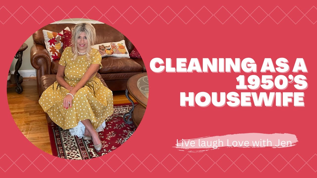 How To Clean Your House Fast (1950s Housewife Speed Cleaning Routine) ⋆  Mid-Century Modern Mommy