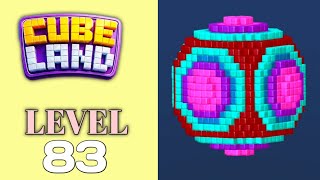 Cube Land Puzzle Level 83 Walkthrough Solution