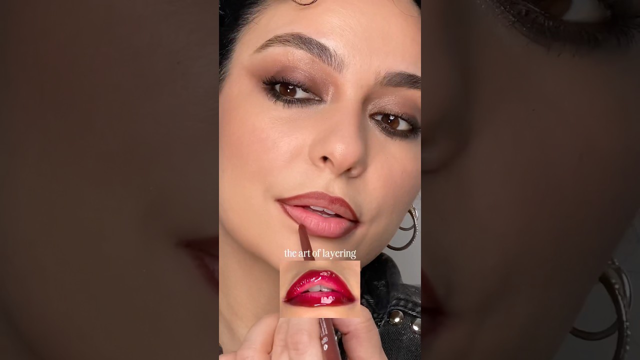 Love or hate? Maraschino Cherry lip🍒 Layer your lippies to add more dimension to your lip combo