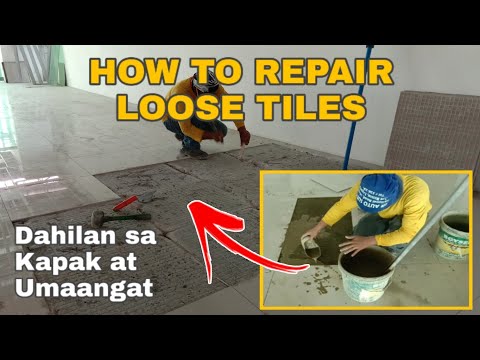 Video: Paano i-dismantle ang mga tile?