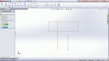 #SOLIDWORKS TUTORIAL FOR BEGINNERS   17 EXTEND ENTITIES