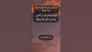 سورة الزخرف الآية ٣٤ الى ٣٨ بصوت الشيخ محمد صديق المنشاوي