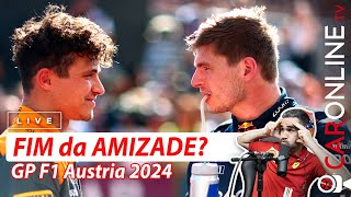 VERSTAPPEN vs NORRIS! FIM da AMIZADE? [Live Podcast F1]