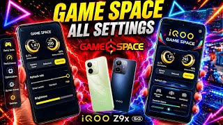 😱 iQOO Z9x Game Space Secret Settings 2026 | Ultra Smooth Gameplay | Best Game Space Setup 2026