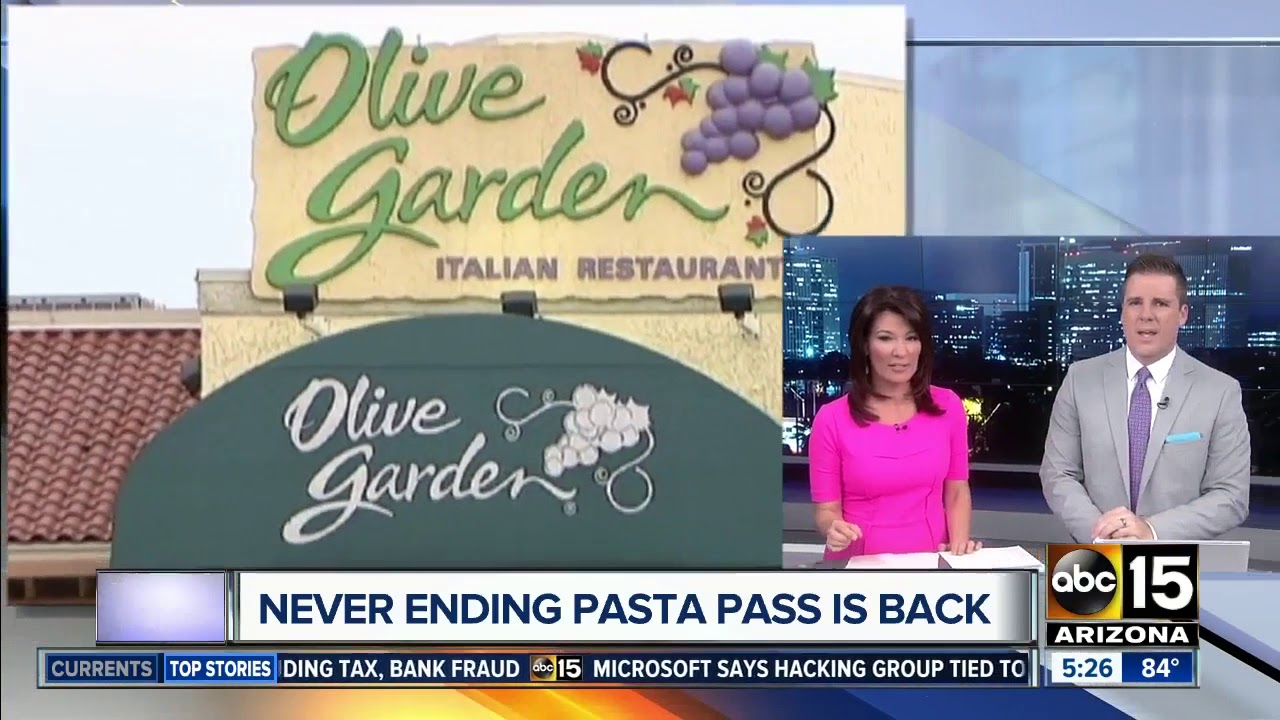 Olive Garden's Never Ending Pasta Pass on sale today. Is it worth it?